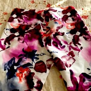 Floral leggings